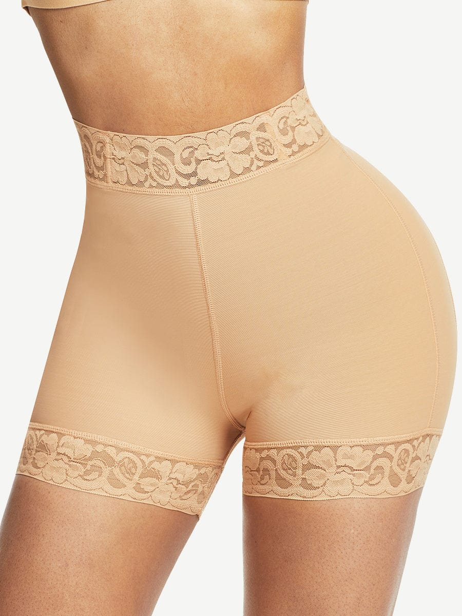 Update-Wholesale Good High Waist Lace Butt Enhancer Panty Curve Smoothing