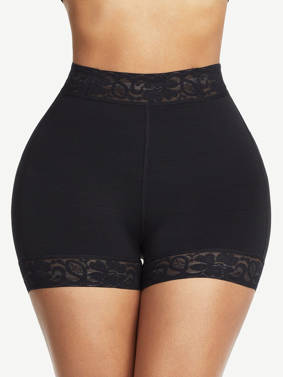 Update-Wholesale Good High Waist Lace Butt Enhancer Panty Curve Smoothing