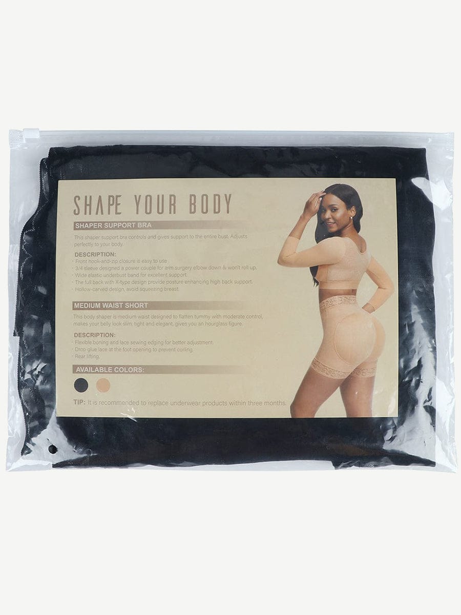 Update-Wholesale Good High Waist Lace Butt Enhancer Panty Curve Smoothing