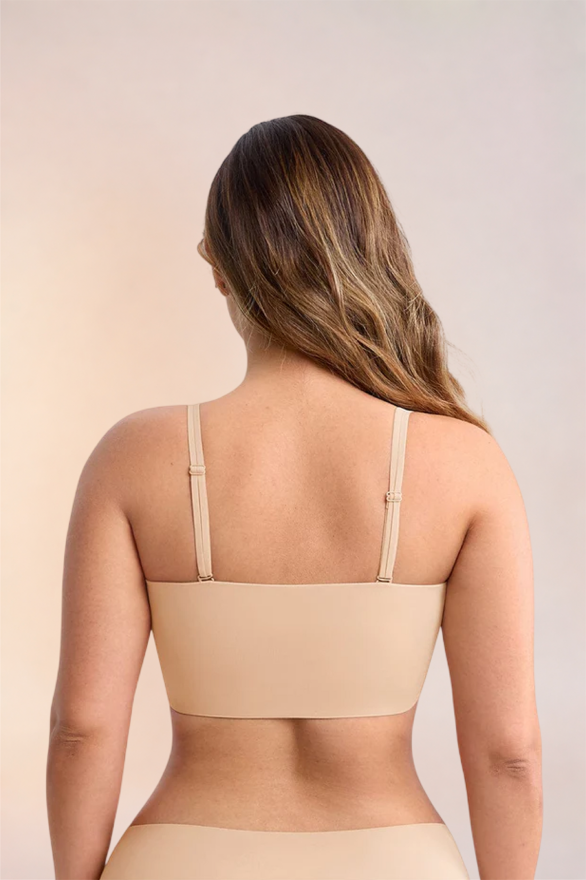 Skinzform Libre Bandeau in Nude, back view - straight bandeau band