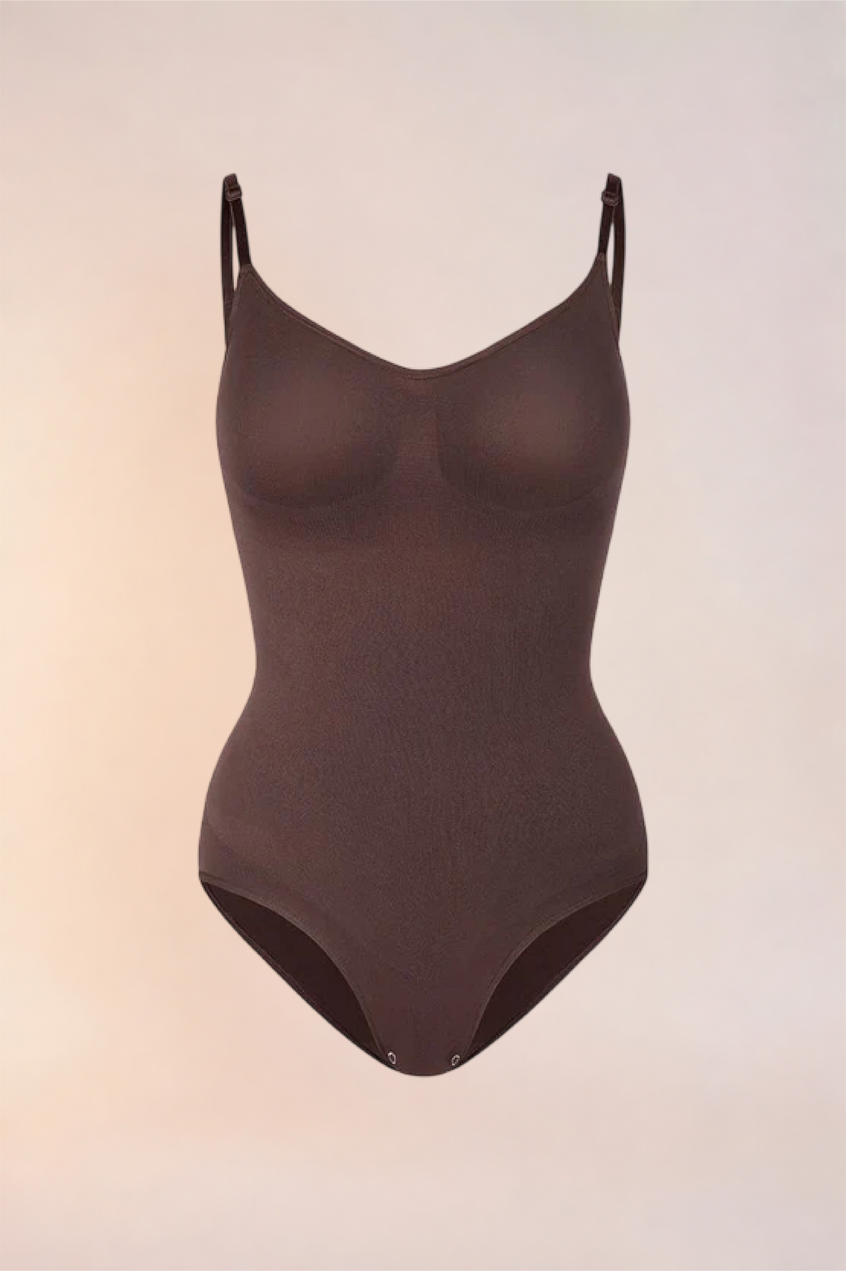 Skinzform Core Brief in Cacao - product shot on an invisible mannequin, front view