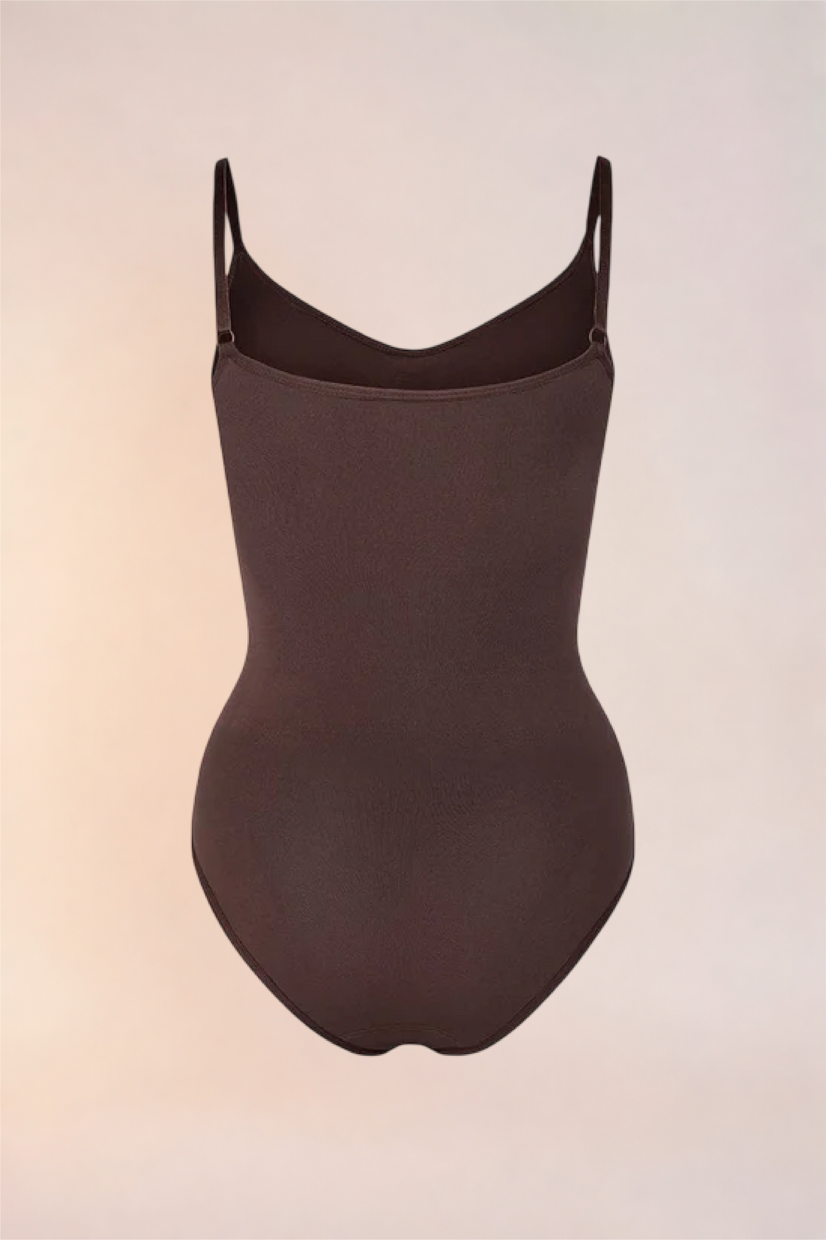 Skinzform Core Brief in Cacao - product shot on an invisible mannequin, back view