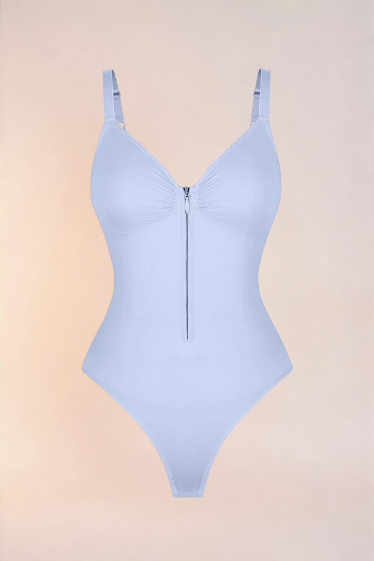 Skinzform Séjour Bodysuit in Lavender - product shot showing the straps and thong back