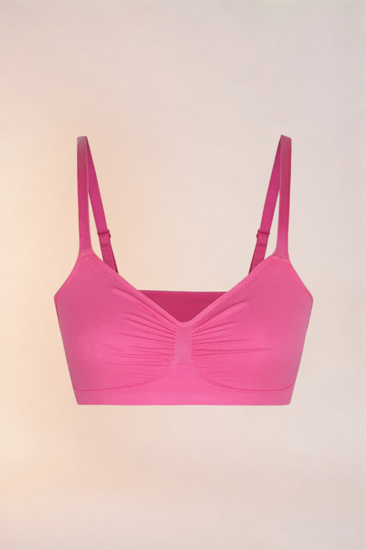 Flat lay of the Skinzform Soutien Bra in Rose