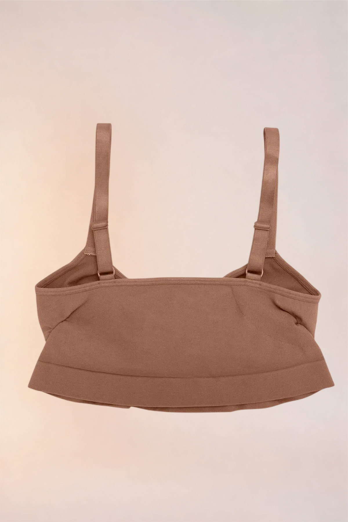 Flat lay of the Skinzform Soutien Bra in Tan
